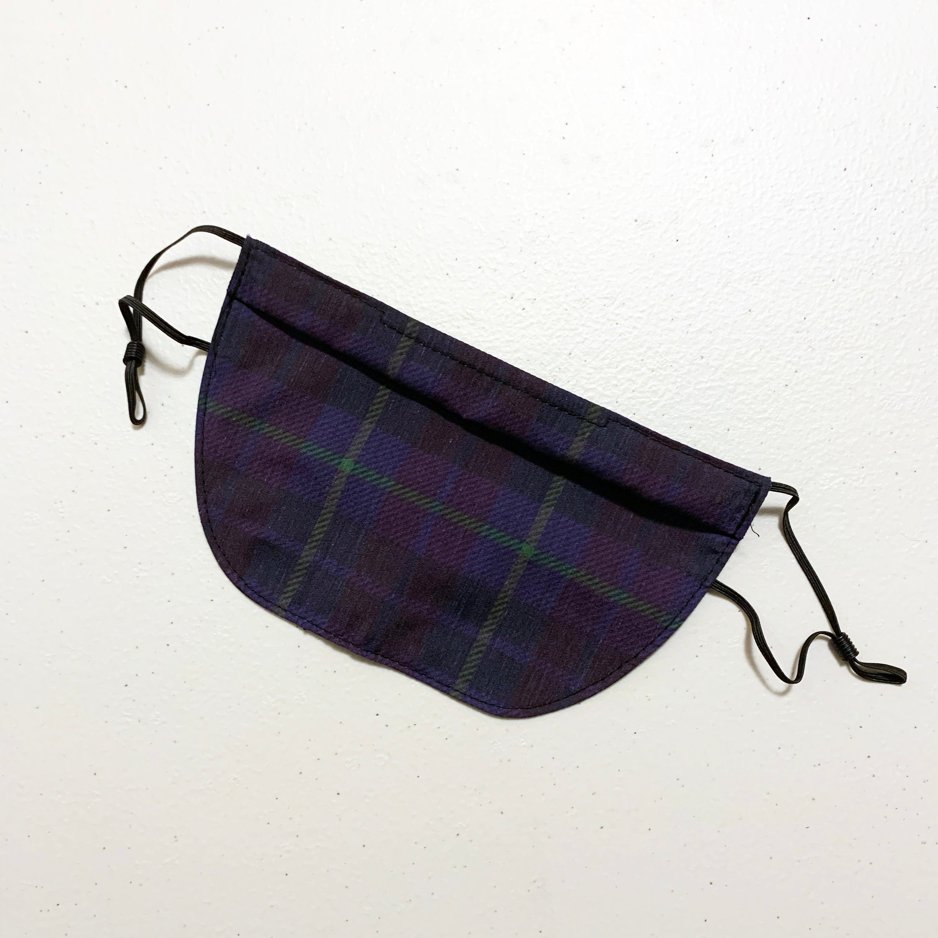Beard Kilt (Purple Tartan) Beard Mask