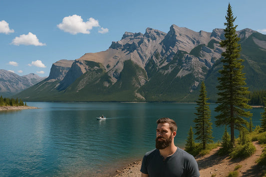 📍 Lake Minnewanka Legends Beard Lore