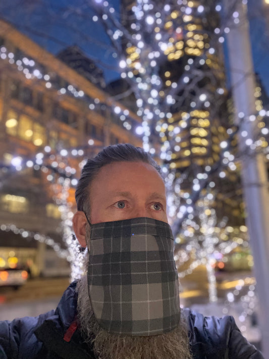 Beard Kilt (Shadow Grey) Beard Mask