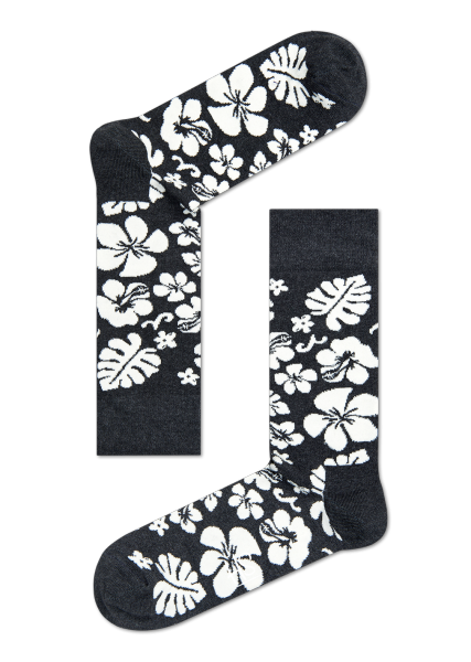 Hawaii Sock Charcoal Grey